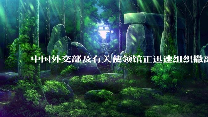 中国外交部及有关使领馆正迅速组织撤离在以、伊的中国公民，目前当地情况如何？