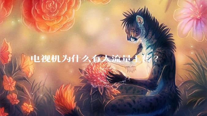 电视机为什么有大流量上传?