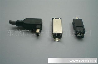 供应ieee 1394 4 6 9pin公母子头系列连接器