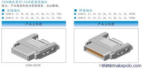 MC厂家授权直销国产J24H-74TKH矩形电连接器 - 符合军用标准的高可靠性连接解决方案